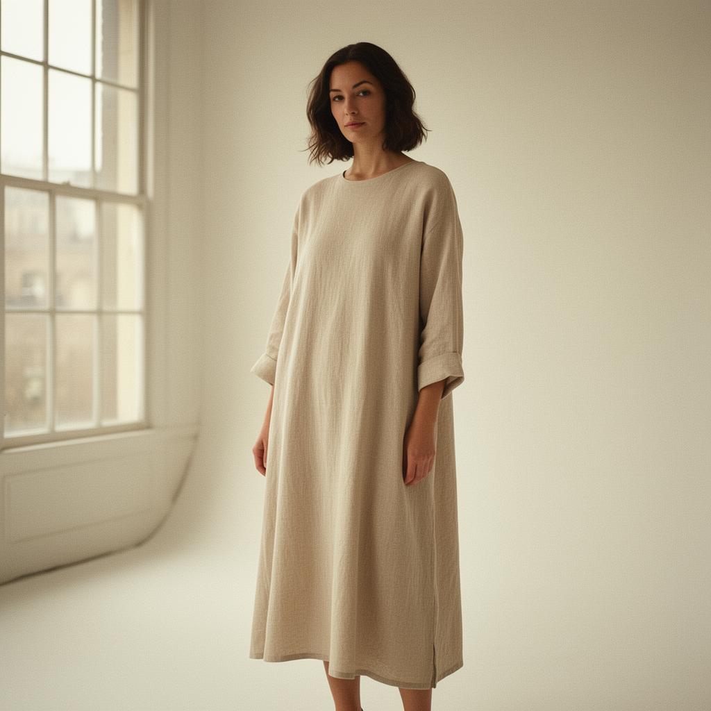 Signature Linen Dress